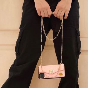 Pink iPhone Wallet Case